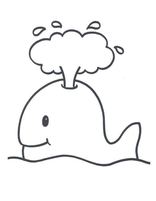 Baleine 2 coloring page