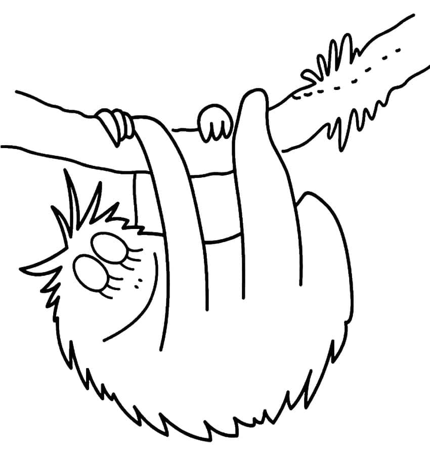 Barbouille coloring page