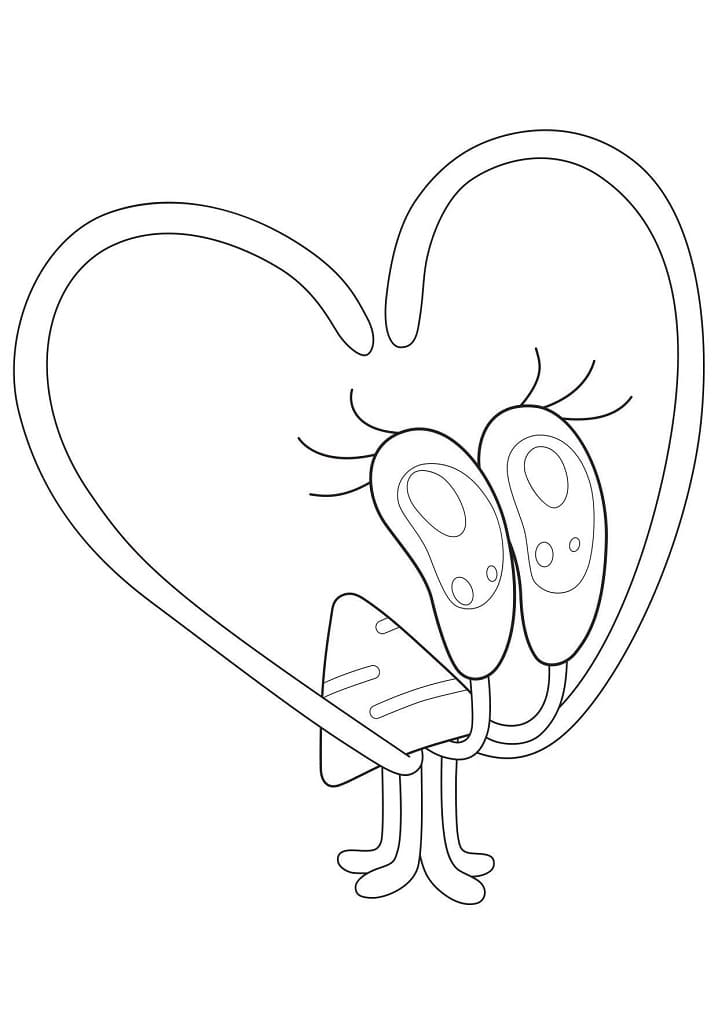 Bernie coloring page