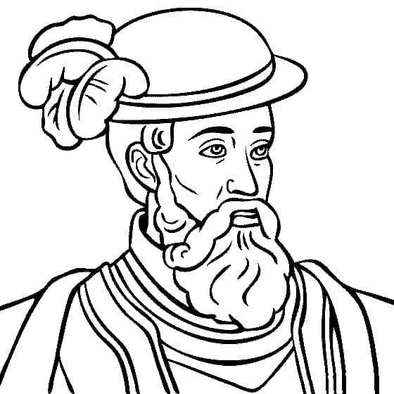 Coloriage Francisco Pizarro