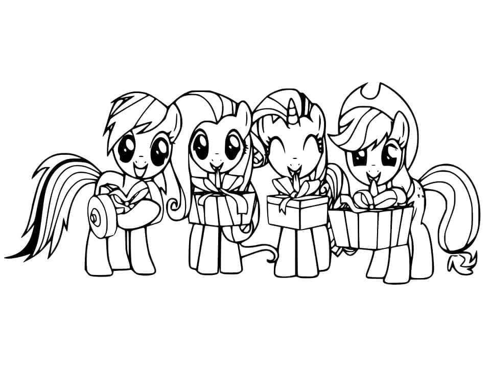 Coloriage My Little Pony 2