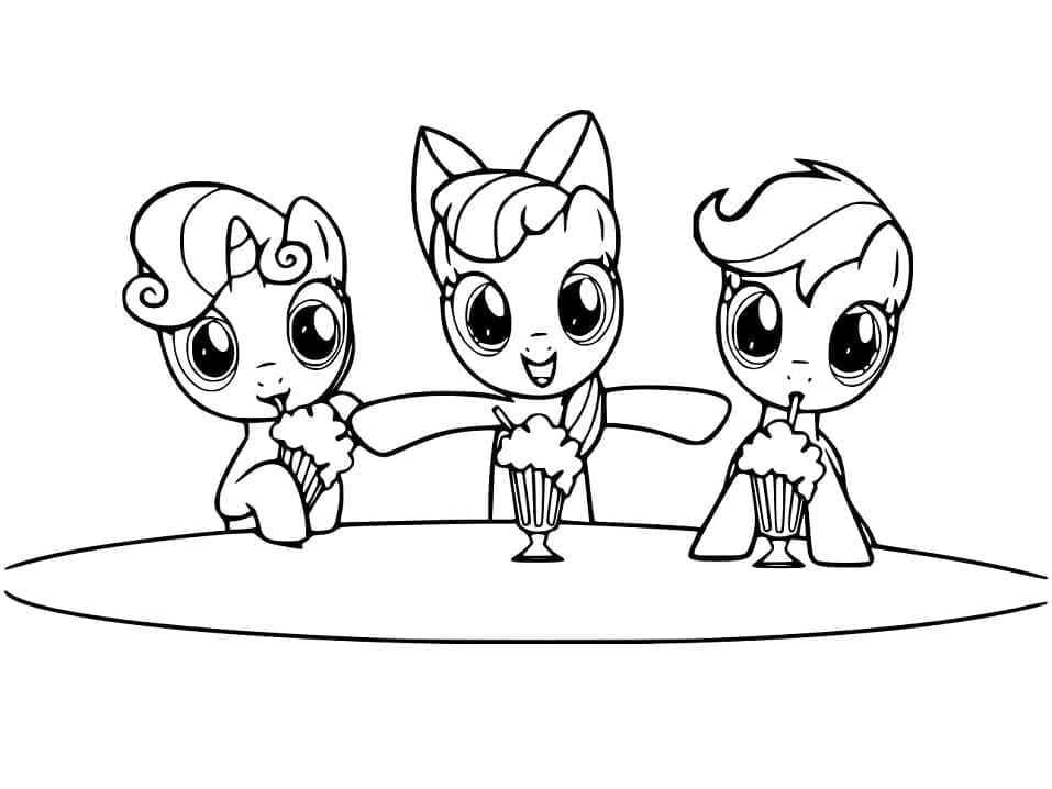 Coloriage My Little Pony 3