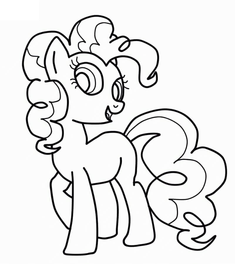 My Little Pony Pinkie Pie coloring page