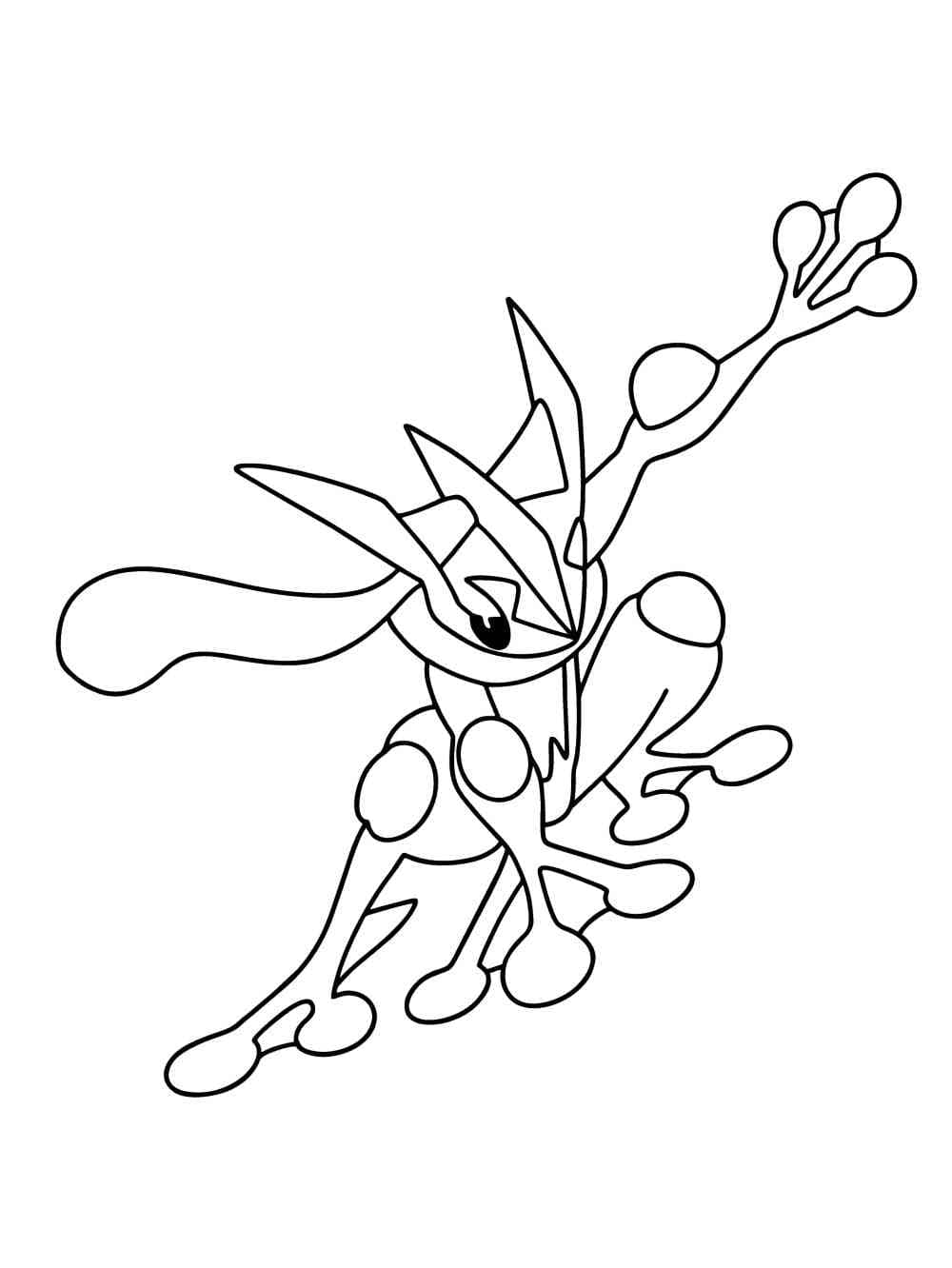 Pokémon Amphinobi Gratuit Pour les Enfants coloring page