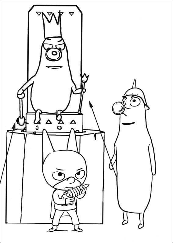 SamSam 2 coloring page