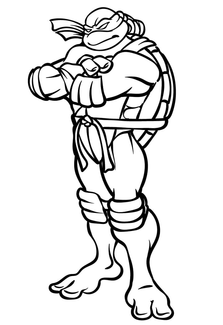 Tortues Ninja 6 coloring page