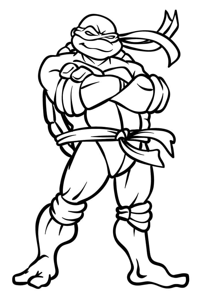 Tortues Ninja 7 coloring page