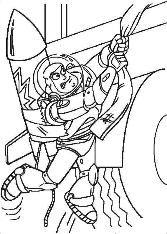 Toy Story Buzz L Eclair coloring page
