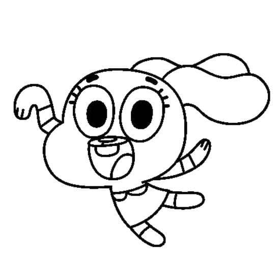 Anaïs Watterson coloring page