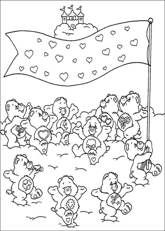 Bisounours 3 coloring page