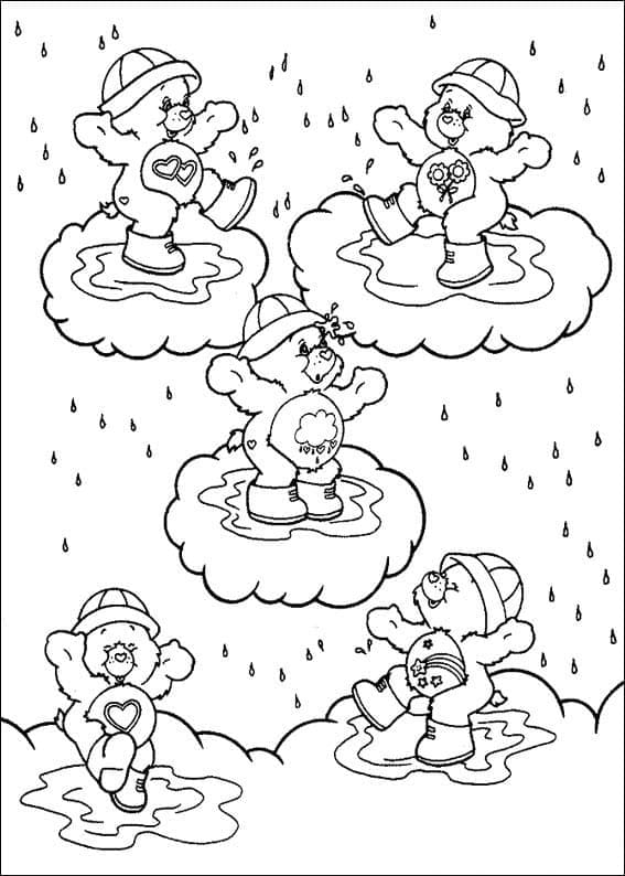 Bisounours 4 coloring page
