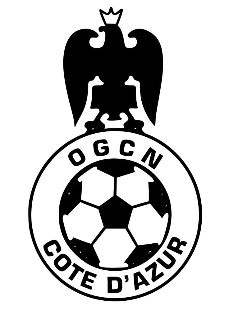 Coloriage Club de Football Ogc Nice