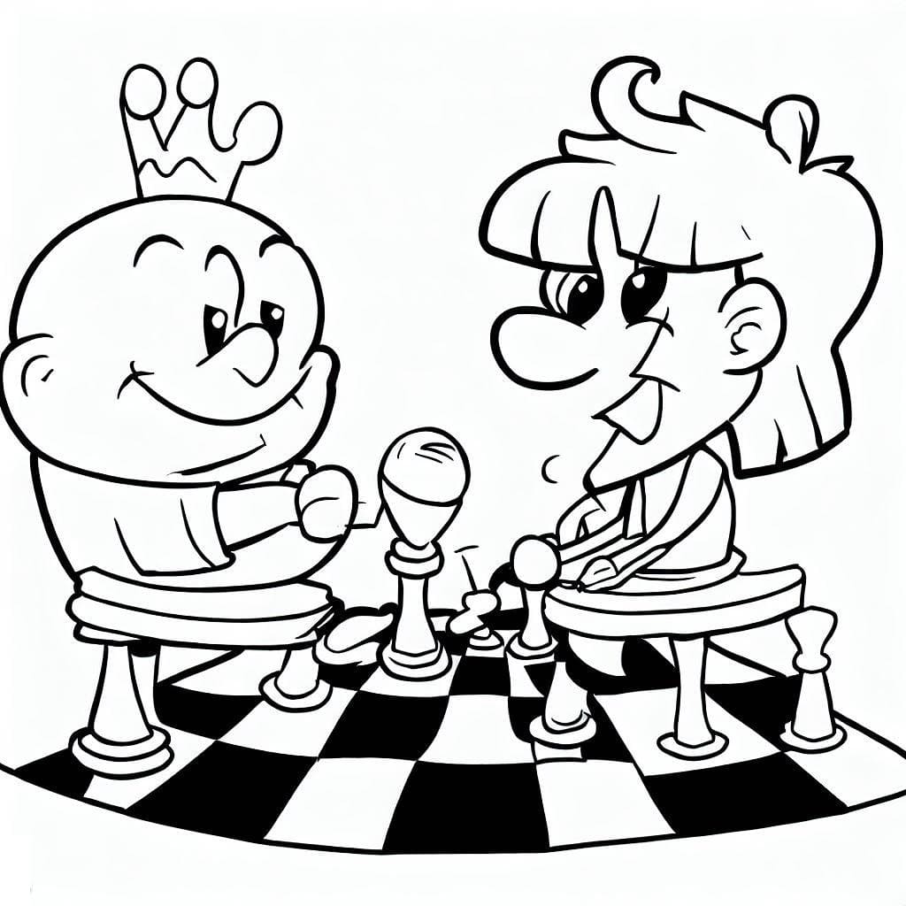 Coloriage checs Imprimer Sur ColoriageEnfant Com Coloriage checs Imprimer Sur ColoriageEnfant Com