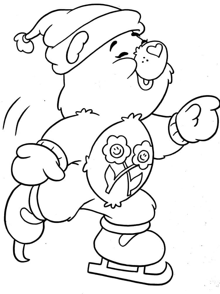 Groscopain de Bisounours coloring page