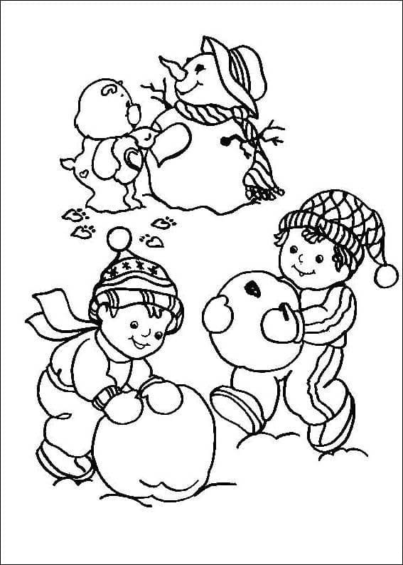 Coloriage Image de Bisounours