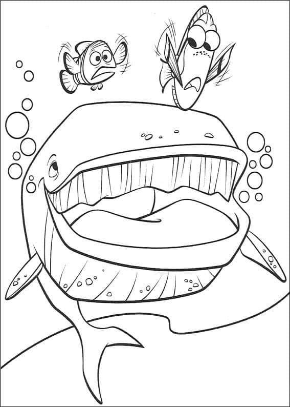 Nemo Gratuit coloring page