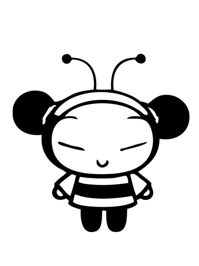 Pucca Gratuit coloring page