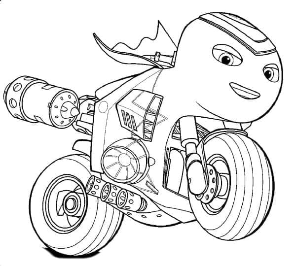 Ricky Zoom Gratuit coloring page