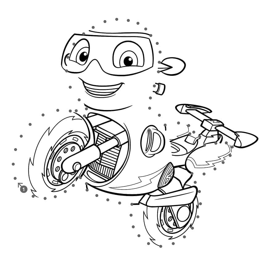 Ricky Zoom Pour Enfants coloring page