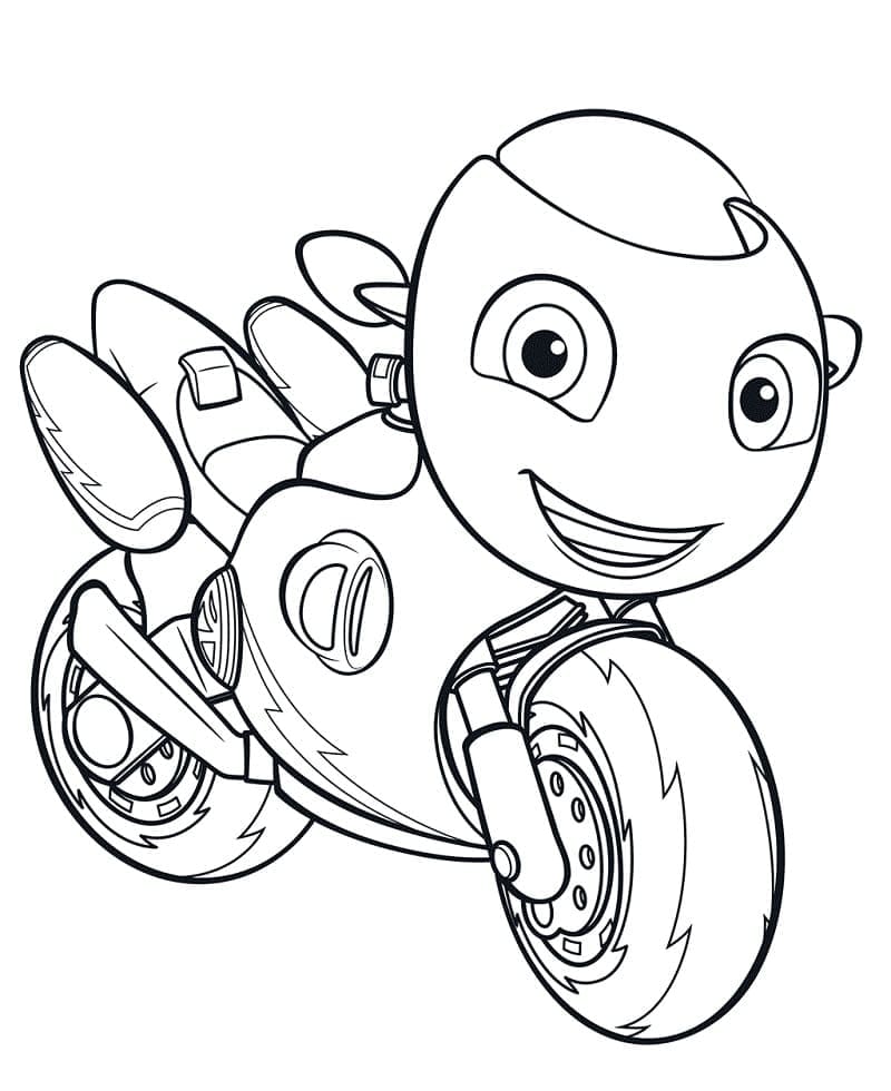 Ricky coloring page