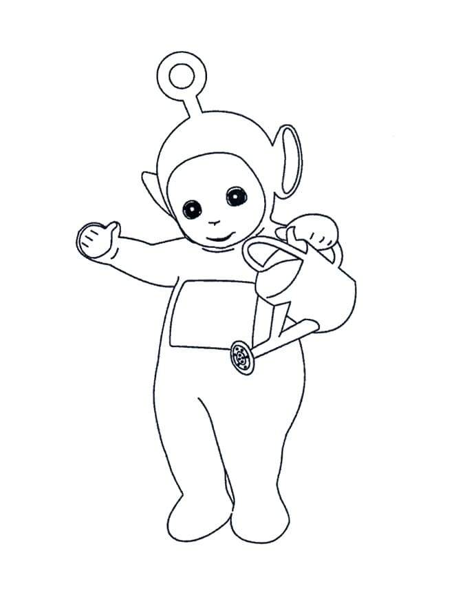 Teletubbies Po coloring page