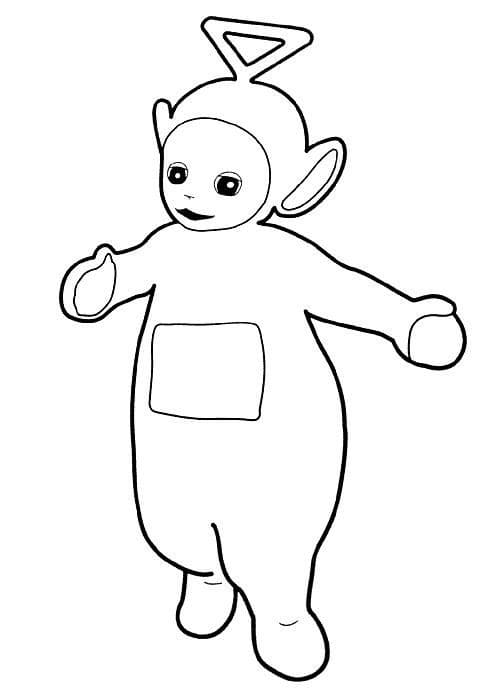 Coloriage Tinky Winky