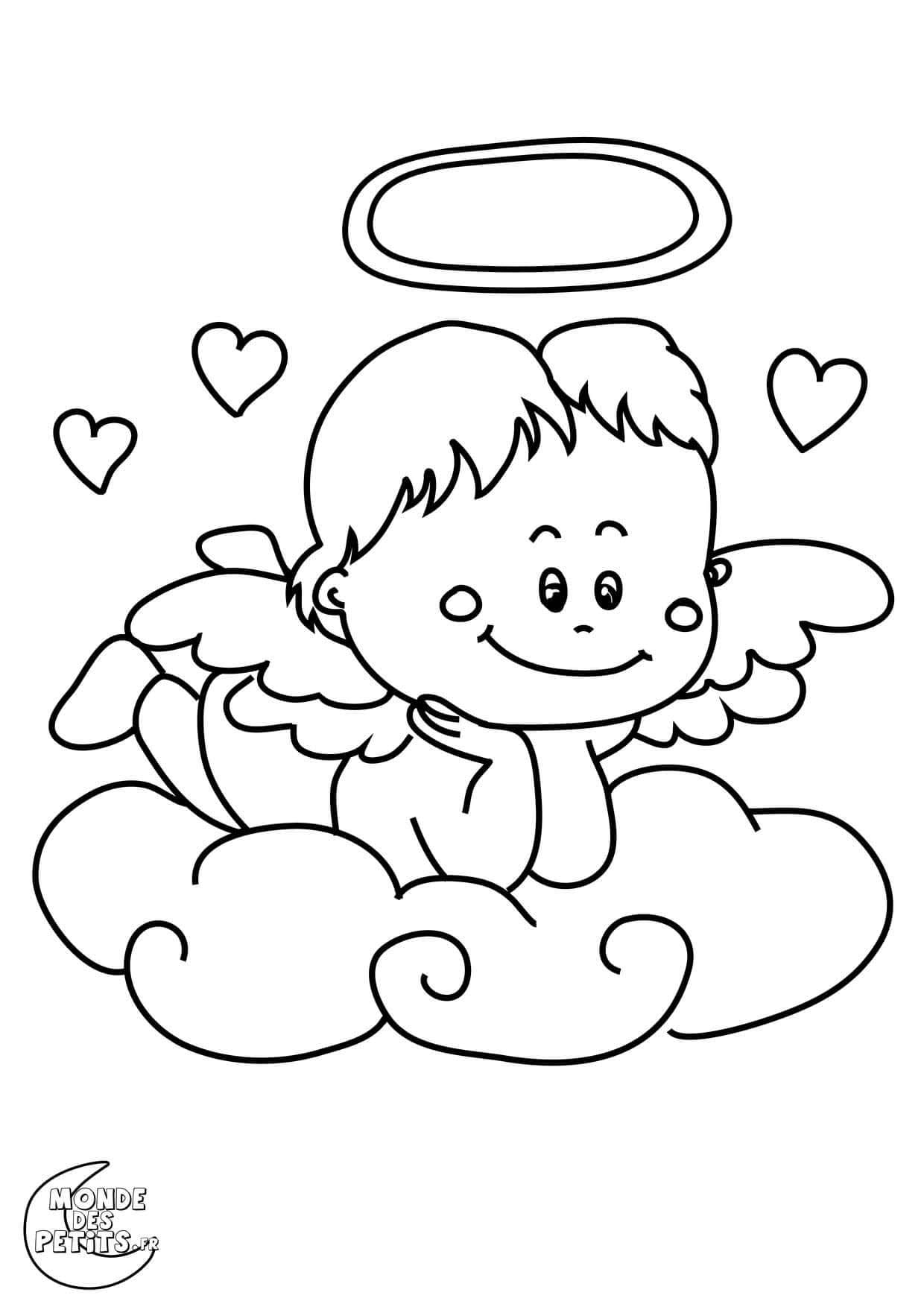 Titounis Ange coloring page
