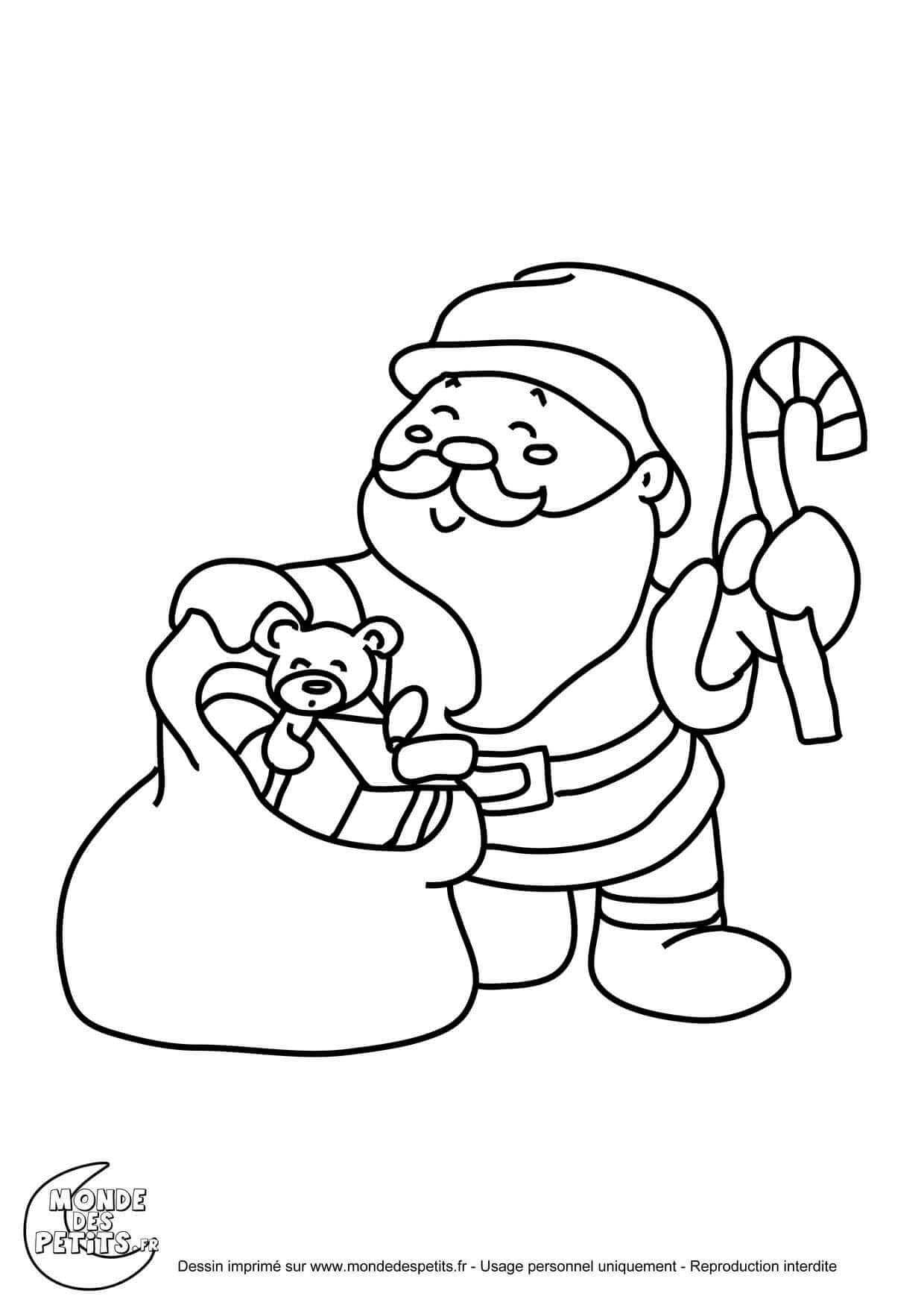 Titounis Noël coloring page