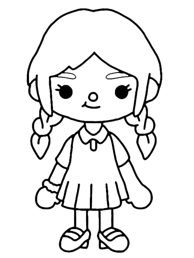 Coloriage Toca Boca 11