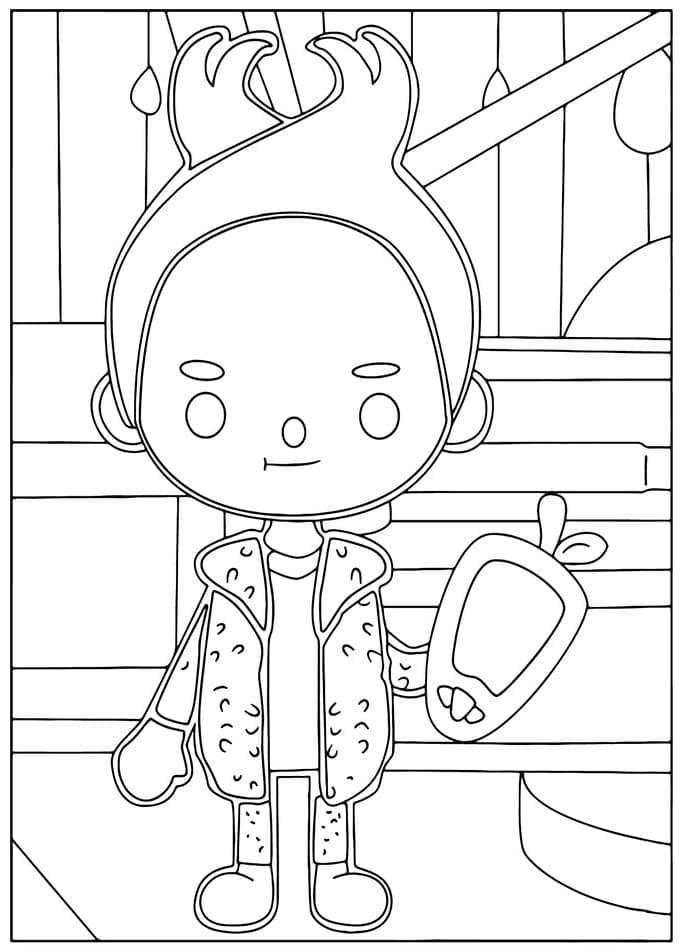 Coloriage Toca Boca 5
