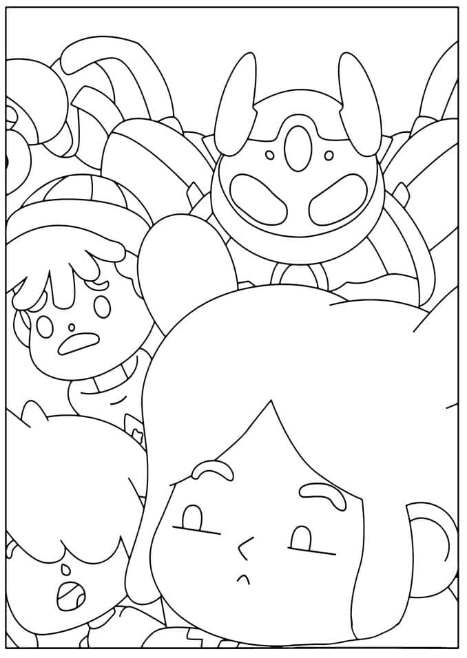 Coloriage Toca Boca 7