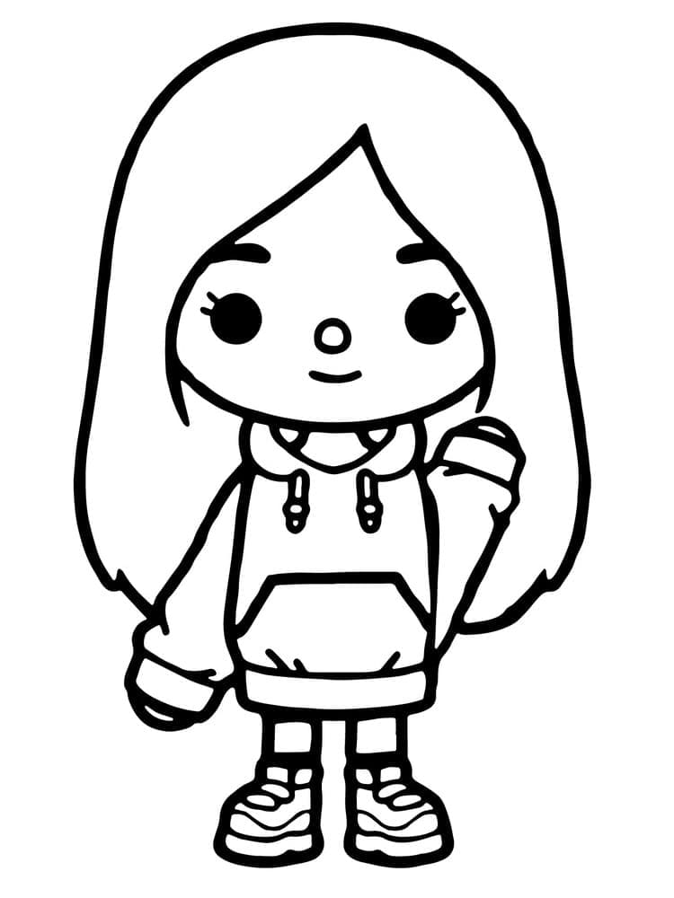 Coloriage Toca Boca 8