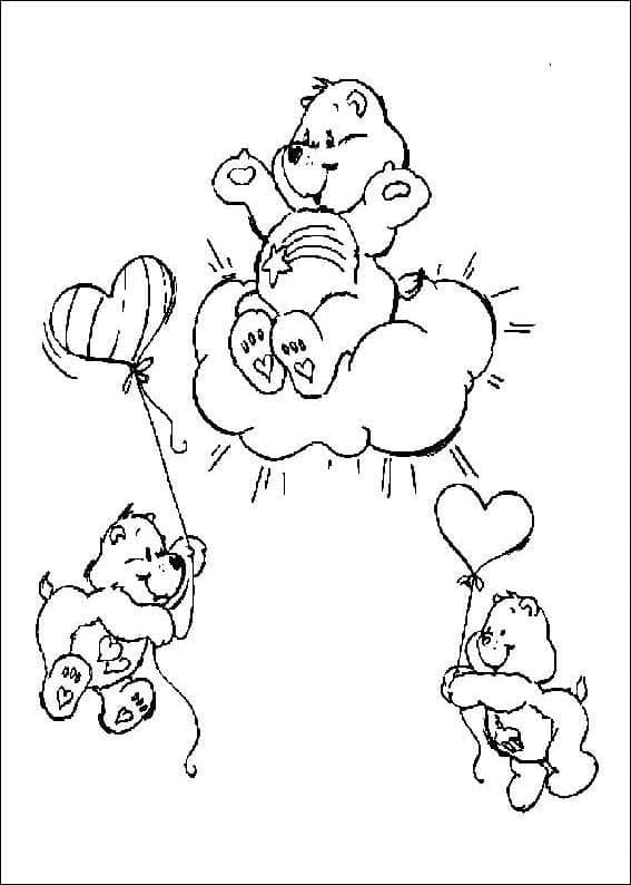 Toumagique de Bisounours coloring page