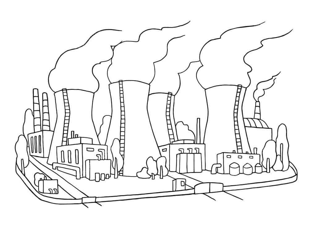 Usine 1 coloring page
