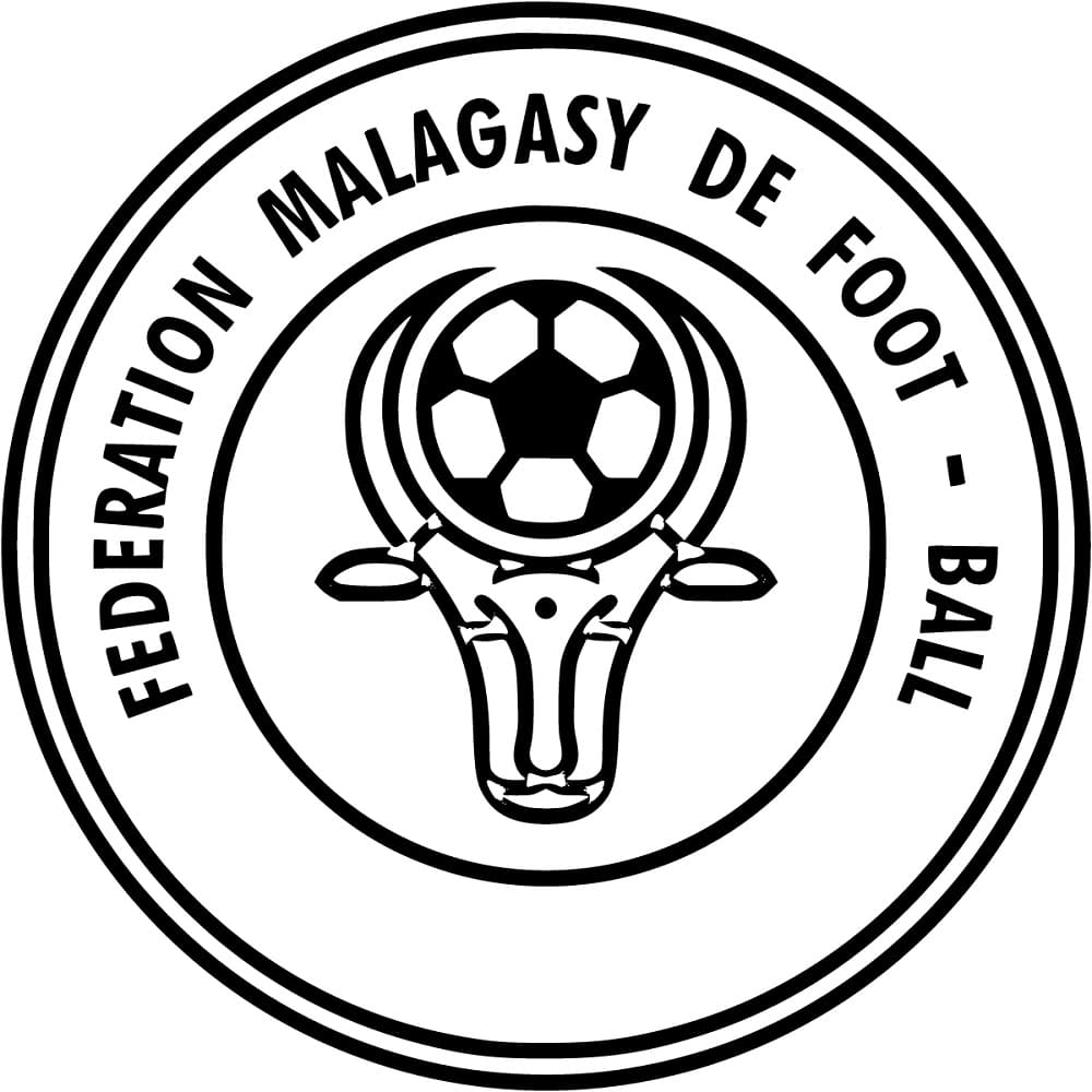 Coloriage Équipe de Madagascar de Football