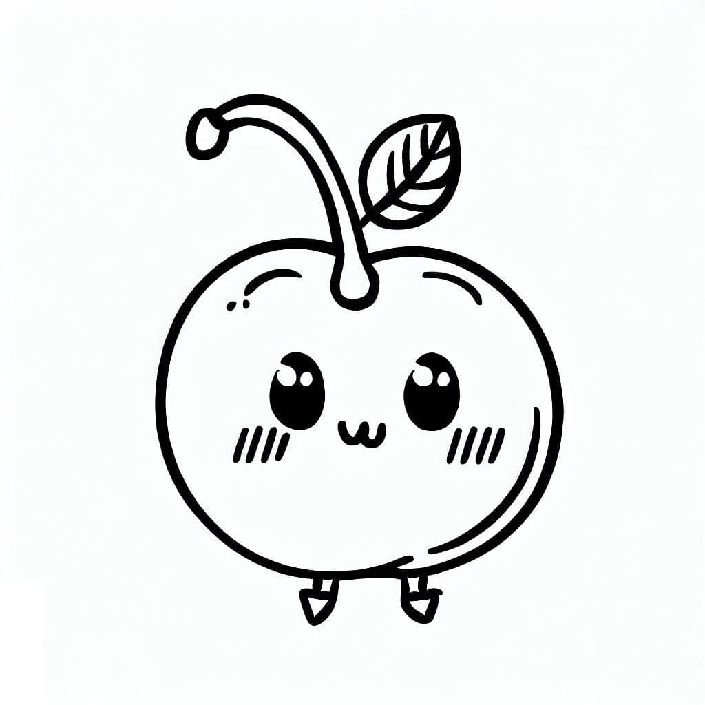 Coloriage Cerise Imprimer Sur ColoriageEnfant Com Coloriage Cerise Imprimer Sur ColoriageEnfant Com