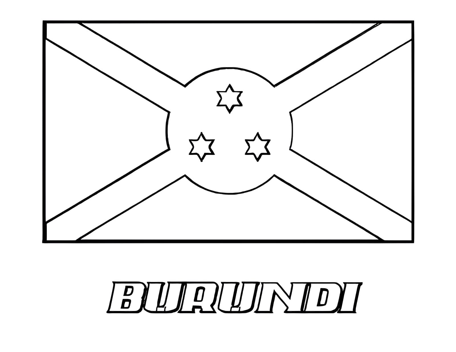 Coloriage Burundi