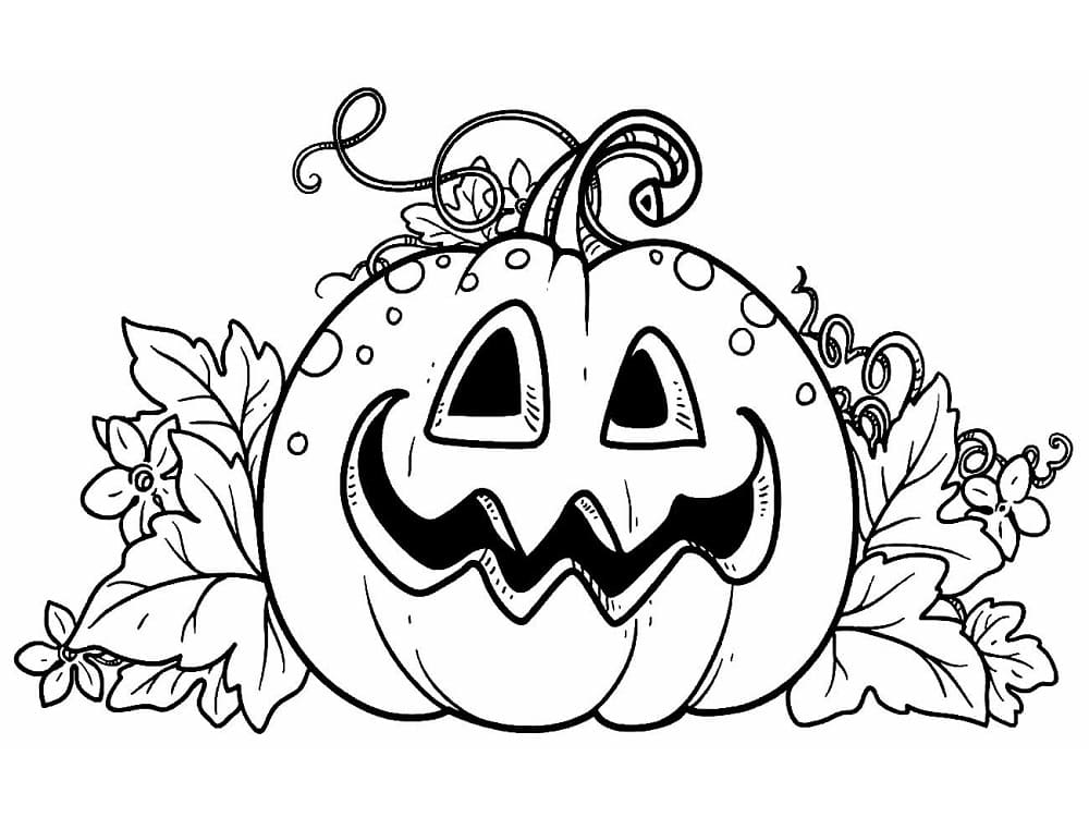 Image de Citrouille d’Halloween coloring page