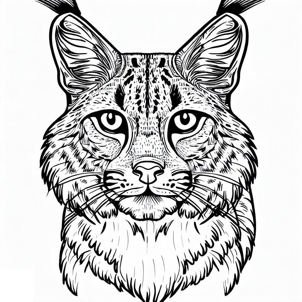 Coloriage Le Lynx