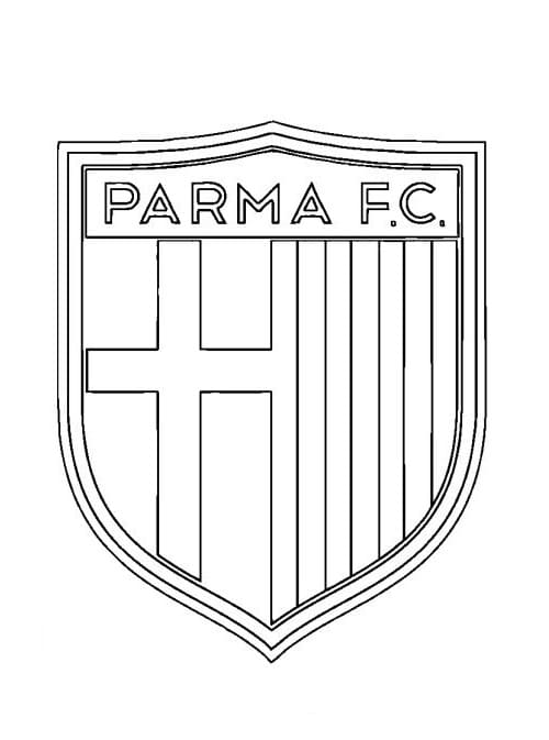 Logo Parme Calcio coloring page