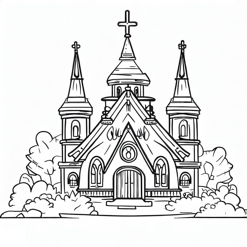 Coloriage glise 7 T l charger Et Imprimer Gratuit Sur Coloriage glise 7 T l charger Et Imprimer Gratuit Sur