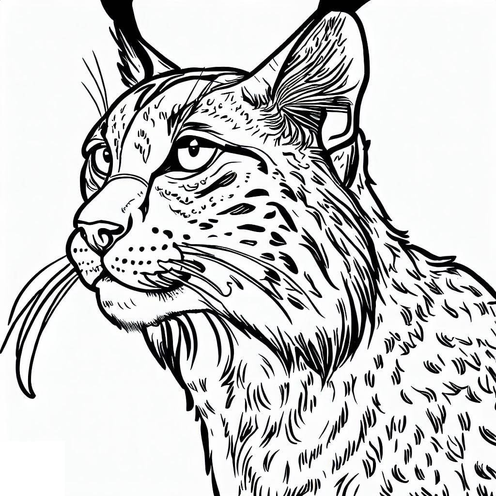 Coloriage Lynx