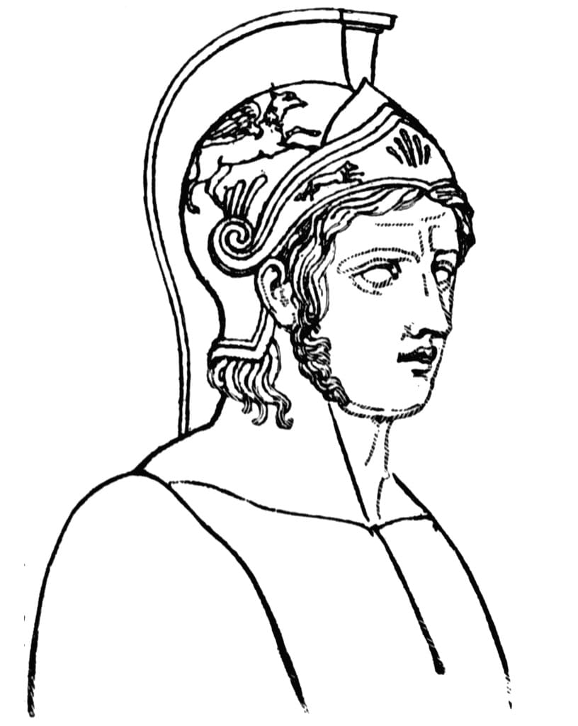 Mythologie Grecque – Achille coloring page