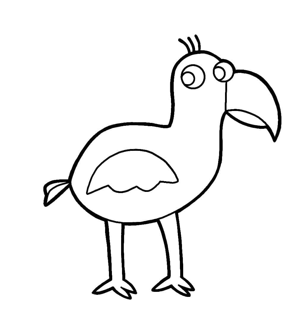 Opila Bird de Garten of Banban coloring page