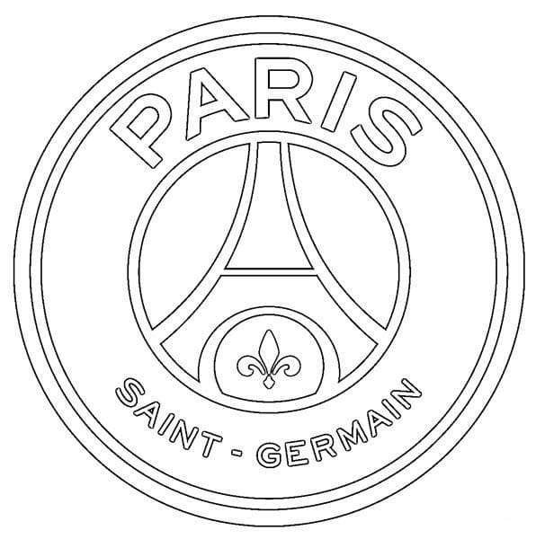 Coloriage Paris Saint-Germain (PSG)