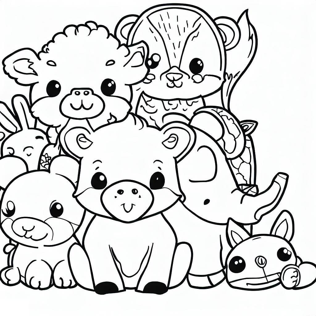 Coloriage Animaux Mignon Imprimer Sur ColoriageEnfant Com Coloriage Animaux Mignon Imprimer Sur ColoriageEnfant Com