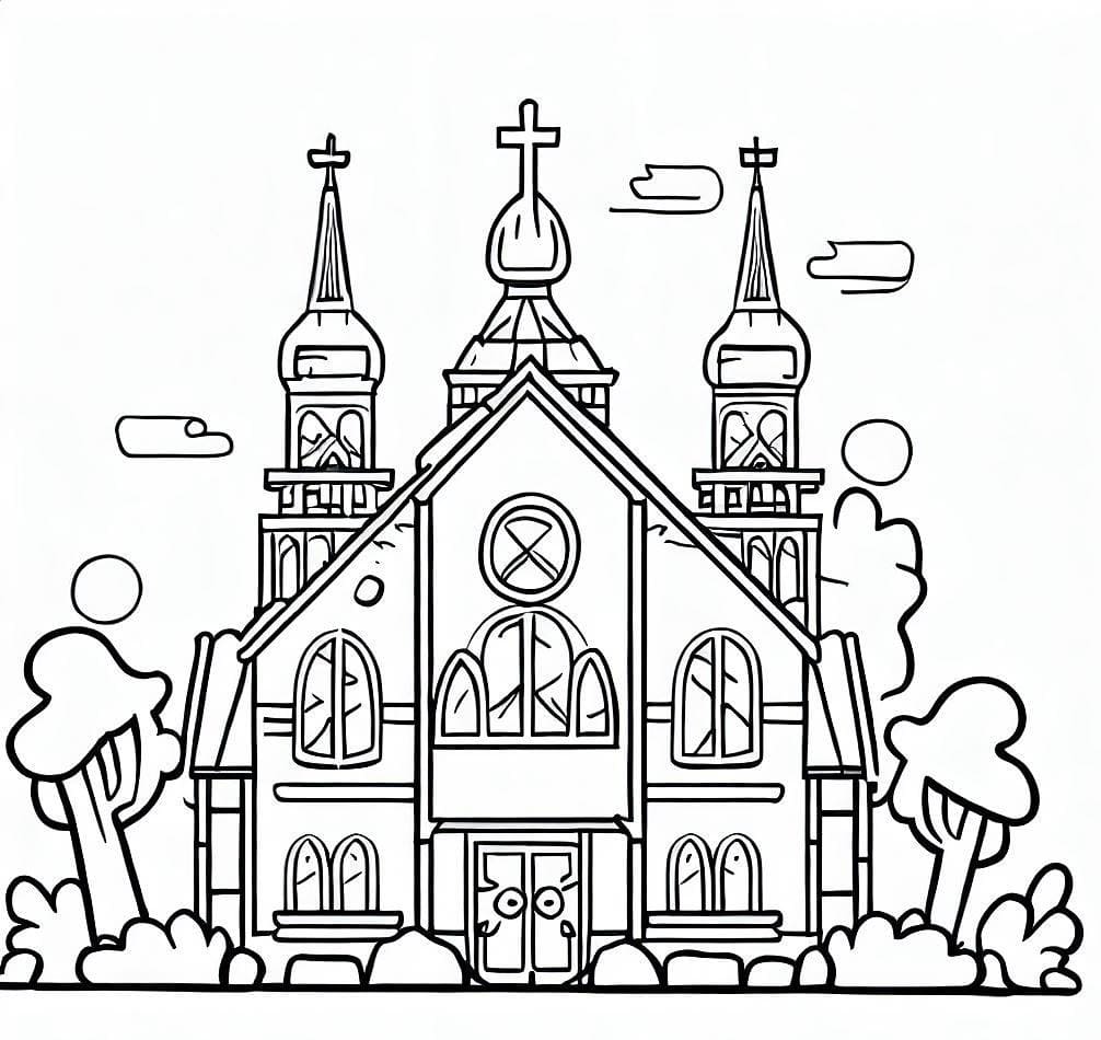 Coloriage Petite glise T l charger Et Imprimer Gratuit Sur Coloriage Petite glise T l charger Et Imprimer Gratuit Sur