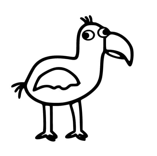 Garten of Banban Opila Bird coloring page - Download, Print or