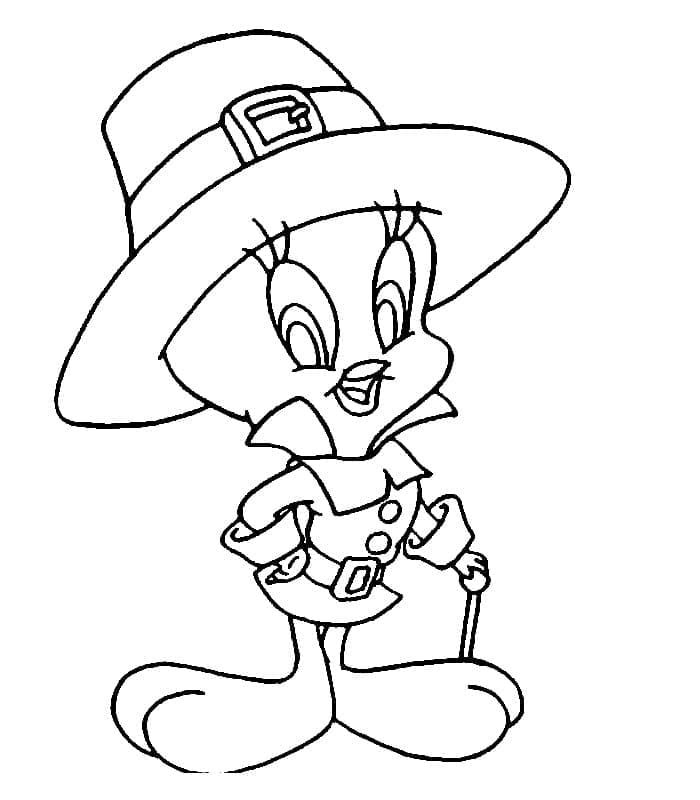 Titi de Looney Tunes coloring page