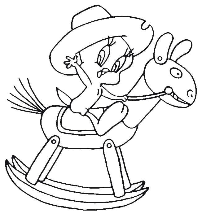 Titi Looney Tunes coloring page